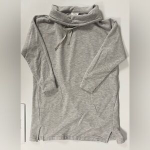 Haven Well Within Soft Cowl Neck Lounge Dress Tunic Pockets Leisure Women M